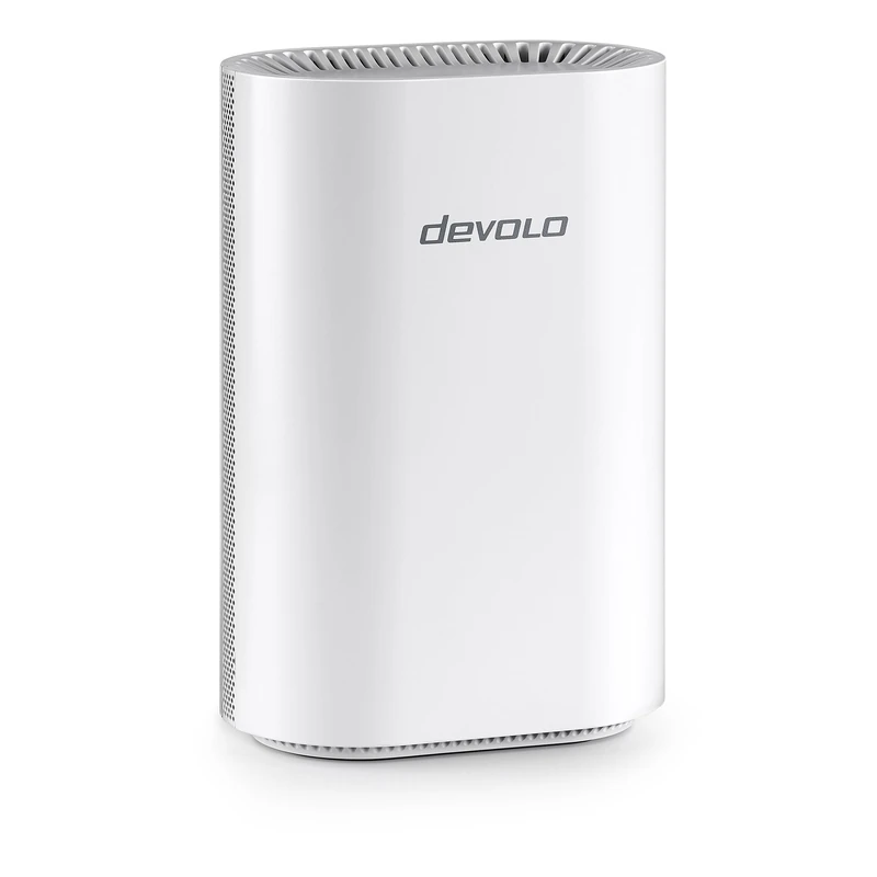 devolo WiFi 7 Mesh BE6500 Extension, High-speed mesh Wi-Fi system, Wi-Fi extender, up to 6,500 Mbps, 2.5 Gigabit Ethernet port, white