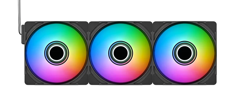 Thermaltake CT120 EX Infinity ARGB Sync 3Pack | Fan | PWM500~2000 RPM | ARGB MB Sync | Black