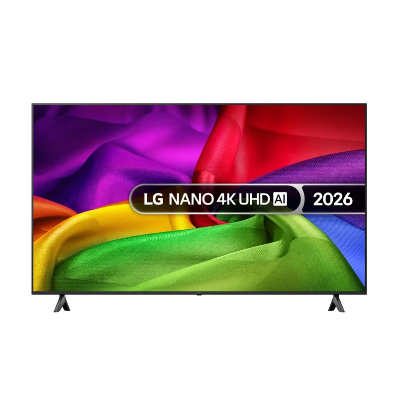 LG NANO 4K UHD AI NU80 65-inch 4K Smart TV - 65NU800B6LA (α7 AI Processor 4K Gen9, 60Hz, HDR10, FILMMAKER MODE™, Google Cast, Apple AirPlay 2) [Model year 2026]