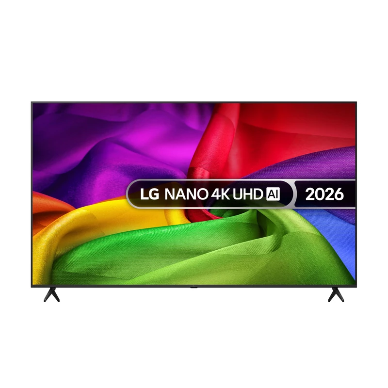 LG NANO 4K UHD AI NU80 75-inch 4K Smart TV - 75NU800B6LA (α7 AI Processor 4K Gen9, 60Hz, HDR10, FILMMAKER MODE™, Google Cast, Apple AirPlay 2) [Model year 2026]
