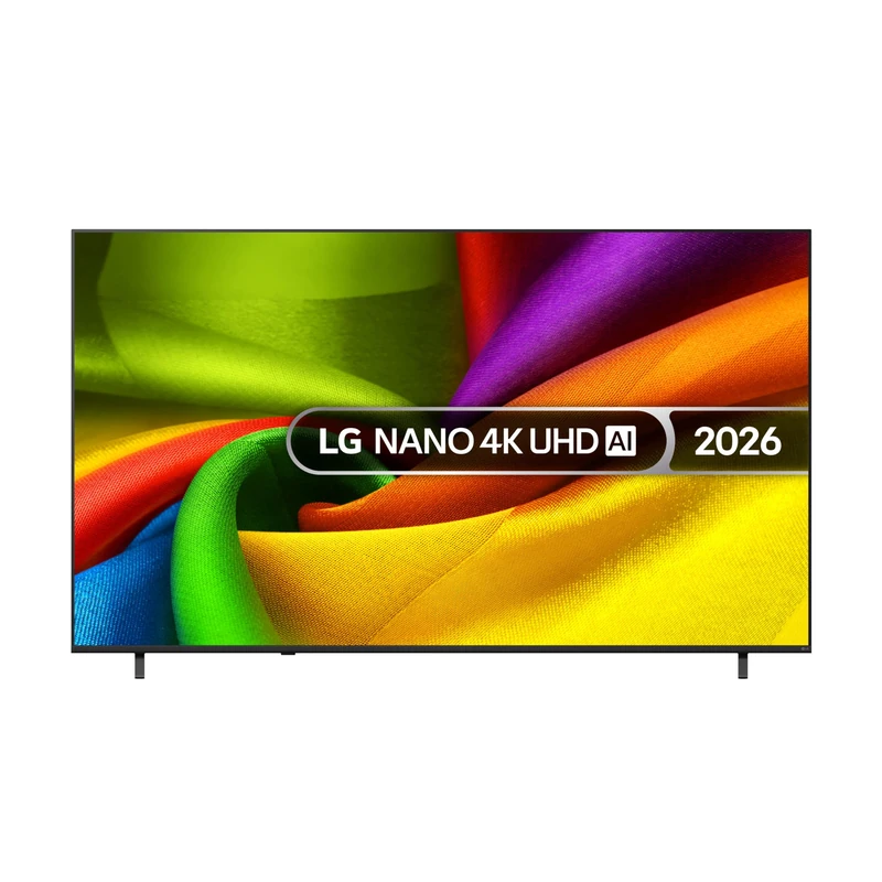 LG NANO 4K UHD AI NU85 85-inch 4K Smart TV - 85NU850B6LA (α7 AI Processor 4K Gen9, 60Hz, HDR10, FILMMAKER MODE™, Google Cast, Apple AirPlay 2) [Model year 2026]