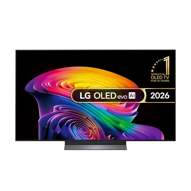 LG OLED evo AI C6 55-inch 4K Smart TV - OLED55C65LA (α11 AI Processor 4K Gen3, 120Hz (VRR 165Hz), Dolby Vision, Dolby Atmos, FILMMAKER MODE™ [Model year 2026]
