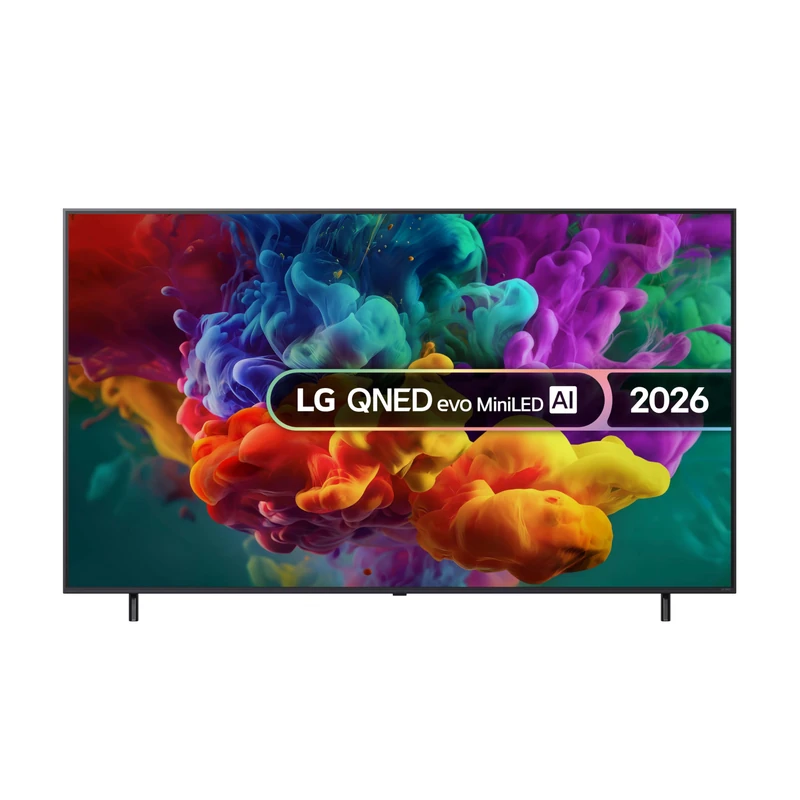 LG QNED evo MiniLED AI QNED85 75-inch 4K Smart TV - 75QNED85B6B (α8 AI Processor 4K Gen3, 120Hz (VRR 144Hz), Dolby Vision, FILMMAKER MODE™, FreeSync Compatible (AMD), Google Cast [Model year 2026]