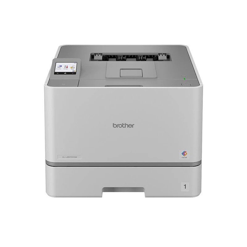 Brother HL-L8570CDW Wireless Colour laser printer| A4 | Single function| 6.8cm touchscreen |Auto Paper low detection | UK plug