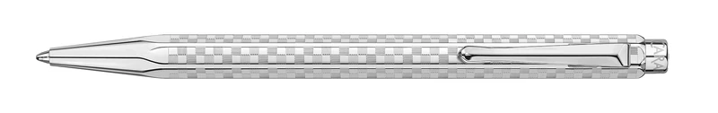 Caran d'Ache Ecridor™ Damier Ballpoint Pen Silver Grey