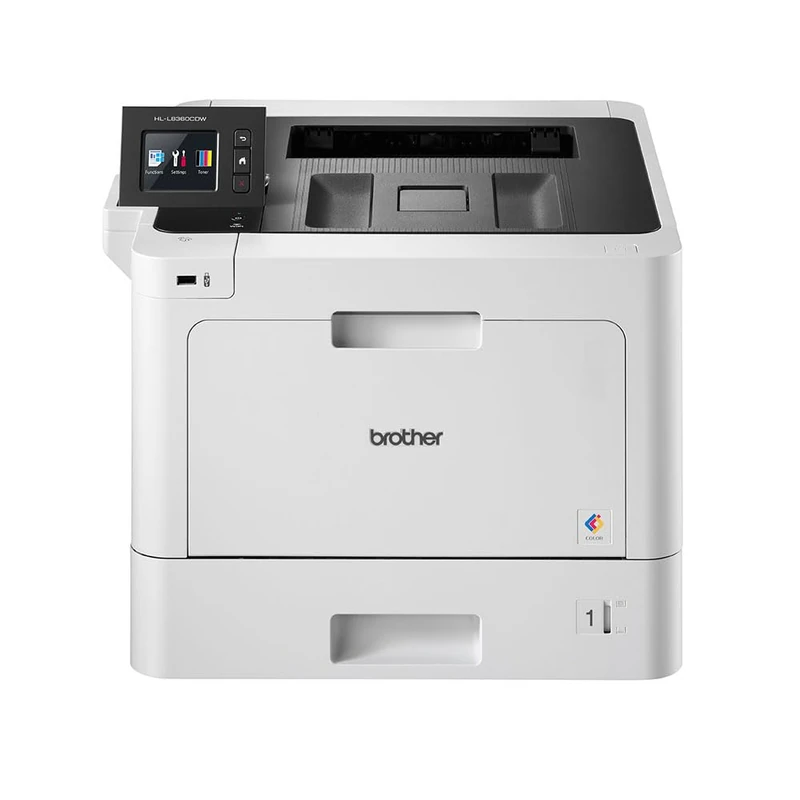 Brother DCP-L8630CDW Wireless 3-in 1 Colour Laser printer| A4 | Print, copy, scan| 8.8cm touchscreen | ADF |Auto Paper low detection|UK plug