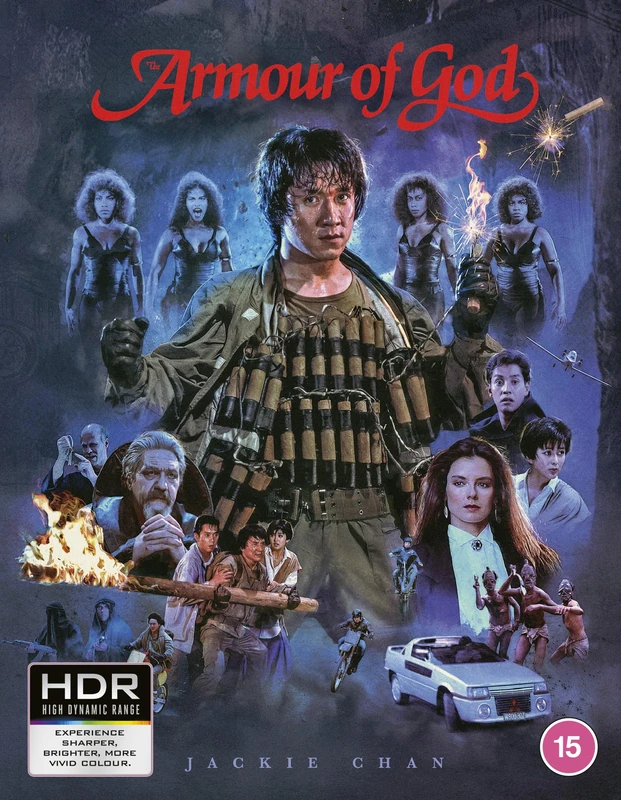 Armour of God 4K UHD - Deluxe Collector's Edition [Blu-ray] [Region A] - Image 1