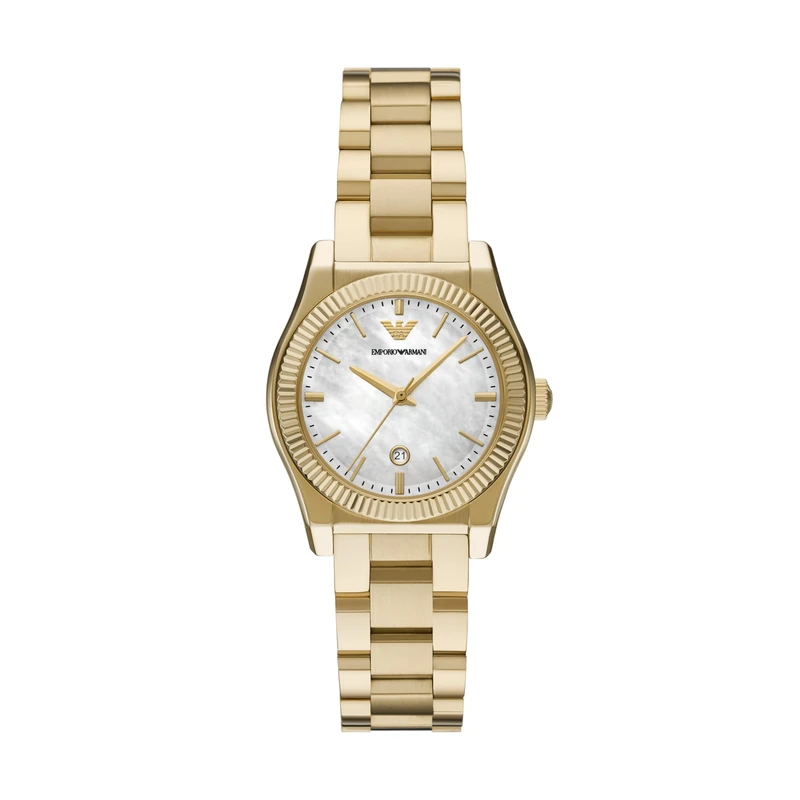 Emporio Armani Women's 32MM Gold-Tone Stainless Steel Watch, AR11793
