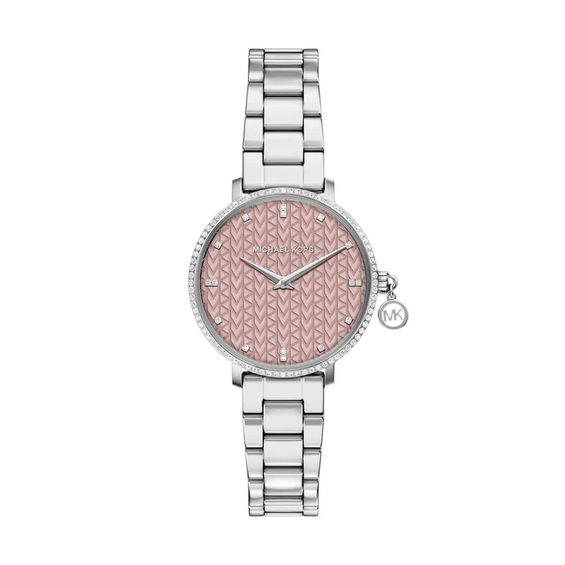 Michael Kors Pyper Women's 32MM Silver-Tone Stainless Steel Watch, MK7617