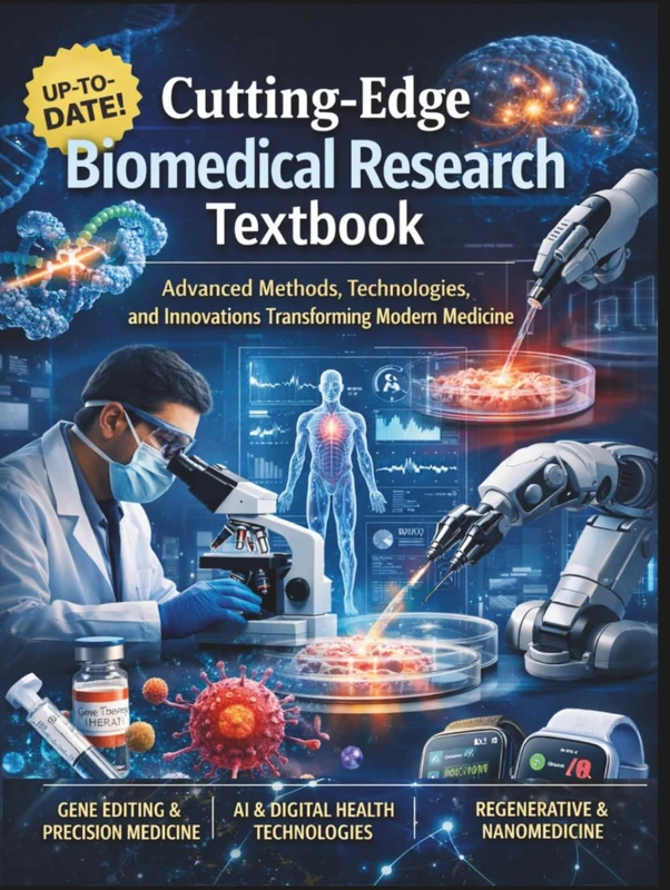 Cutting-Edge Biomedical Research Textbook: Advanced Methods, Technologies, and Innovations Transforming Modern Medicine (The Kessler Medical Compendium)