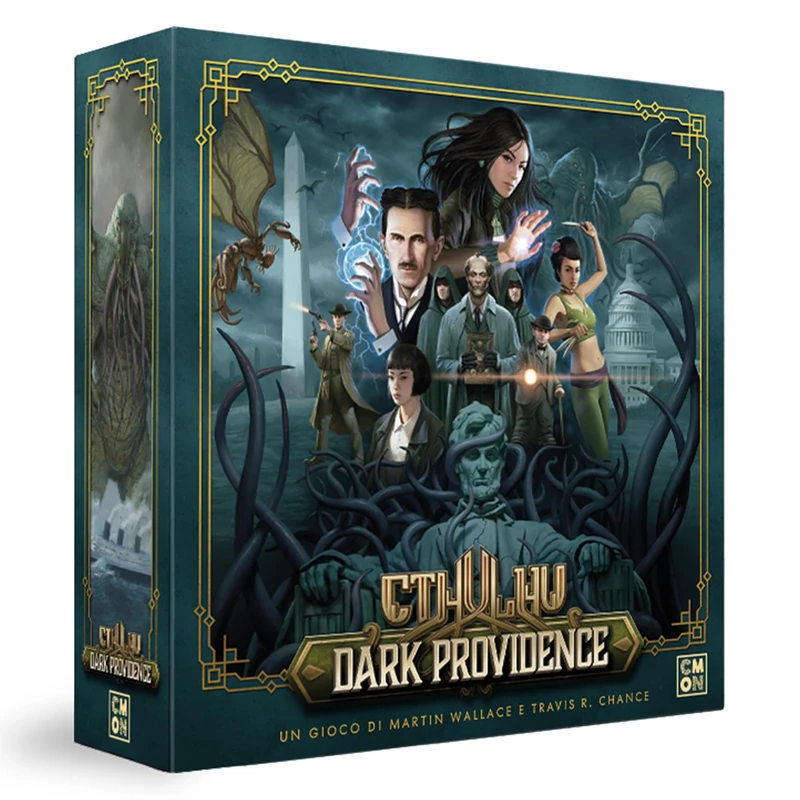 Asmodee Cthulhu: Dark Providence, Board Game, 14+ Years, 1-5 Players, 60 Mins, Italian Edition