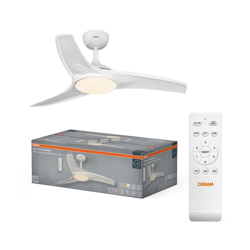 Osram Ceiling Fan Garoa 1065mm 40W CCT - Image 1