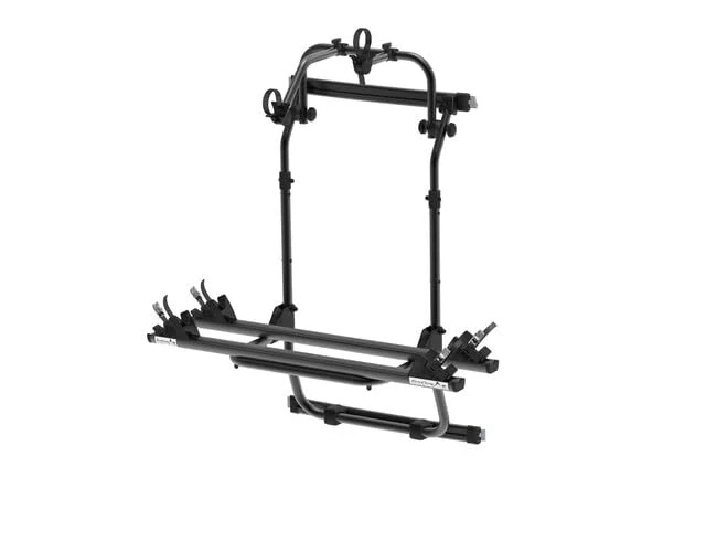 EuroCarry VW Crafter 2016 Onwards MAN TGE 2 Wheel 35kg Load Black Anodized Rear Mount Bike Carrier