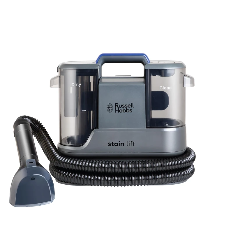 Russell Hobbs Cold Spot Cleaner Carpet Washer 1500ml Water Tank Stain Remover, Cleans Spills from Carpets, Stairs, Upholstery & Car Seats, 400W Power, 3x Accessories Included, 5m Cord RHSC8001