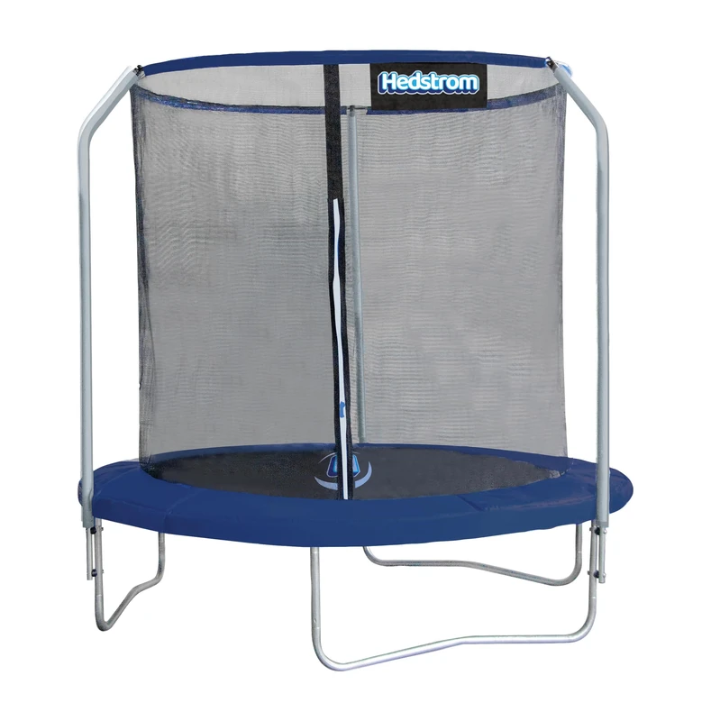 Hedstrom 8ft Folding Garden Arc Trampoline | UK Designed Kids Bouncy Outdoor Jump Play Activity for Boys or Girls | Weather Resistant UV Protected Year Round Fun