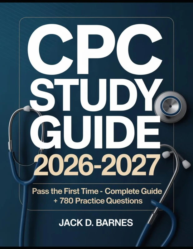 CPC Study GUIDE 2026–2027: Pass the First Time – Complete Guide + 780 Practice Questions