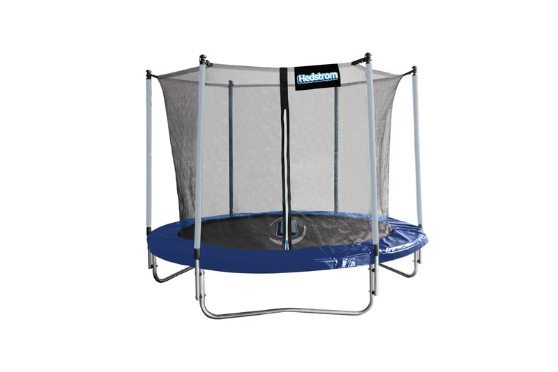 Hedstrom 8ft Folding Garden Trampoline | UK Designed Kids Bouncy Outdoor Jump Play Activity for Boys or Girls | Weather Resistant UV Protected Year Round Fun