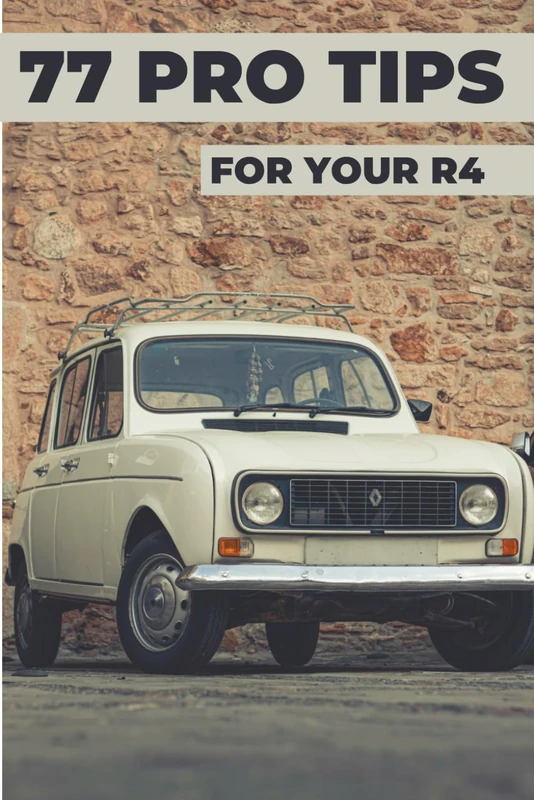 77 PRO TIPS FOR YOUR R4: This new book reveals the best-kept secrets of the R4 world.
