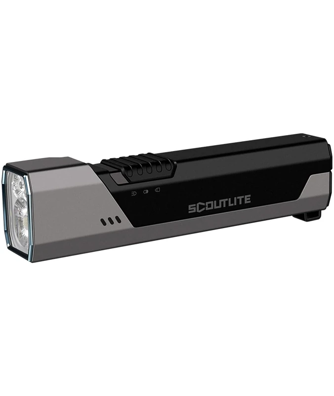 MagicShine Scoutlite Vario Max 3000 Portable Ultra Compact Light "Flat" 3000 Lumens, Aluminium Body, USB-C Charging (Black)