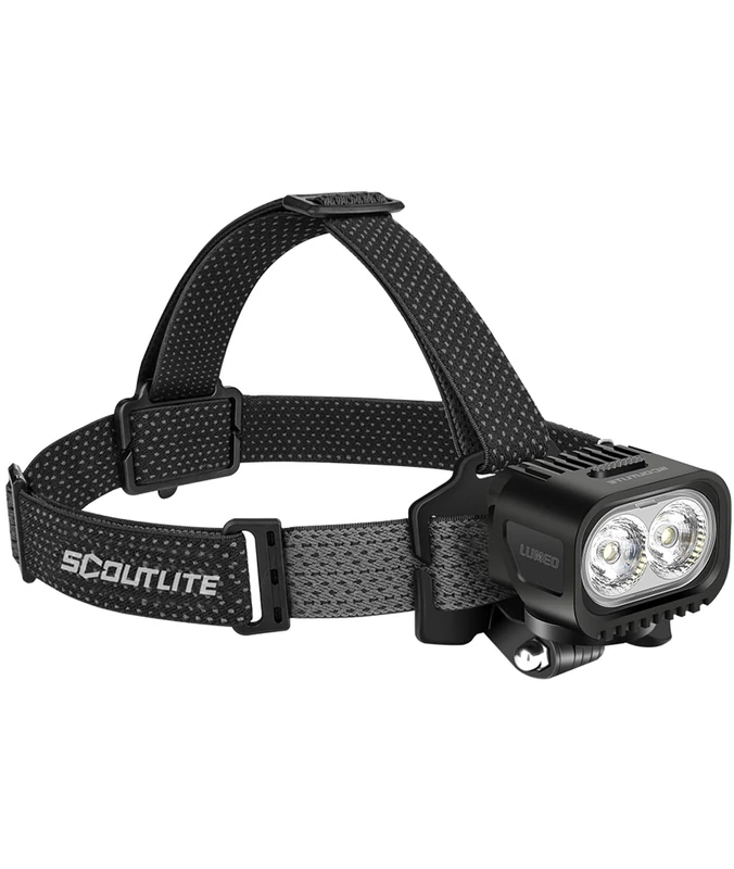 MagicShine Scoutlite LUMEO Head Light 4000 Lumens with Battery Pack, Dual Beam Spot 28° + 102° Diffuse, USB-C Charging and Power Bank Function, Garmin Connection