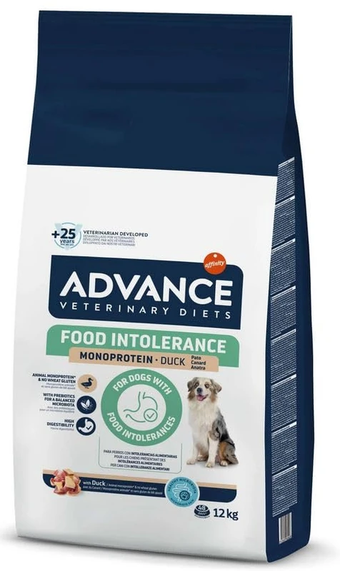 Advance Diets Dog Intolerance Duck 12 kg - Image 1