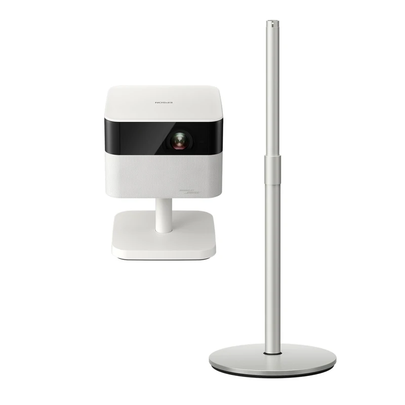 Epson Lifestudio Flex EF-71 Diamond White & Floor Stand ELPFS01 for Epson Lifestudio Flex Projectors