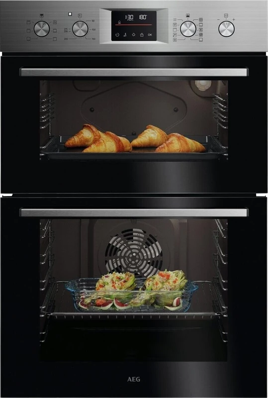 AEG 6000 Series Integrated Built-In Oven OU5CP40M, 61 L Capacity, SurroundCook Fan Cooking, Catalytic Cleaning, EXPlore LED Touch Display, 50–300°C, 888x594x568 mm, Energy Class A, Stainless Steel