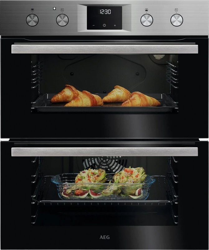AEG 6000 Series Integrated Built-In Oven OU5NU20M, 45 L Capacity, SurroundCook Fan Cooking, Clean Enamel Interior, 50–275°C, 715x594x568 mm, Energy Class A, Stainless Steel