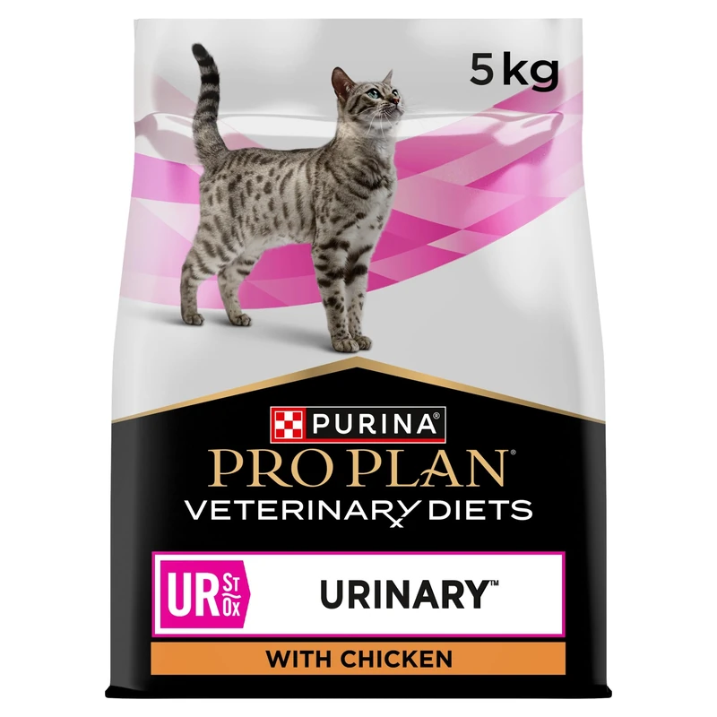 PRO PLAN VETERINARY DIETS UR Urinary Chicken Dry Cat Food 5kg - Image 1