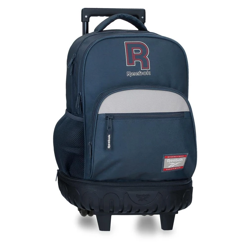 Reebok Queens Compact 2-Wheel Backpack Navy 32x43x21 cm Polyester 28,9L by Joumma Bags