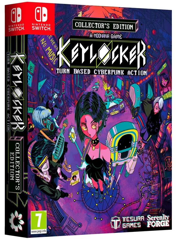 Keylocker | Turn Based Cyberpunk Action Collector's Edition