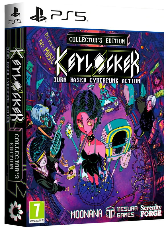 Keylocker | Turn Based Cyberpunk Action Collector's Edition - Image 1