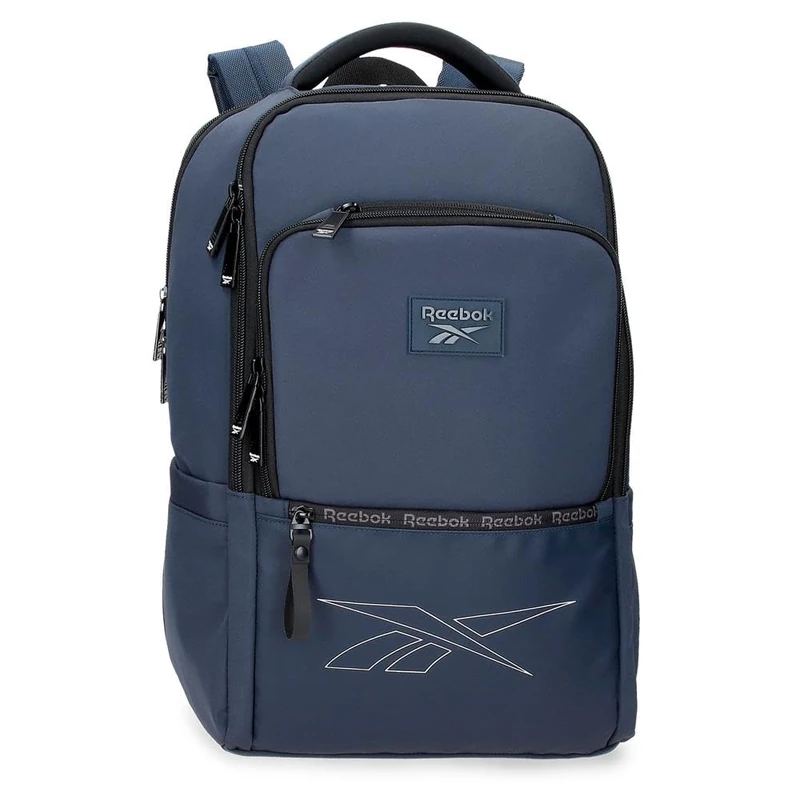 Reebok Columbus Laptop Backpack 15.6" Inches Navy 30x42x14 cm Polyester 17.64L by Joumma Bags