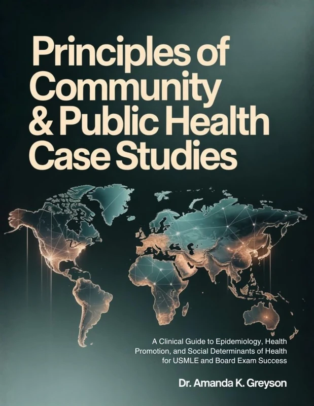 PRINCIPLES OF COMMUNITY & PUBLIC HEALTH CASE STUDIES: A Clinical Guide to Epidemiology, Health Promotion, and Social Determinants of Health for USMLE and Board Exam Success