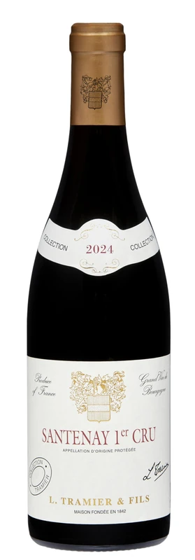 L Tramier & Fils Burgundy Santenay '1er Cru' 2024 Pinot Noir Red Wine - 75cl - Image 1