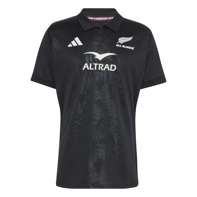 adidas Men's All Blacks Home Replica Shirt, Black/Black, M