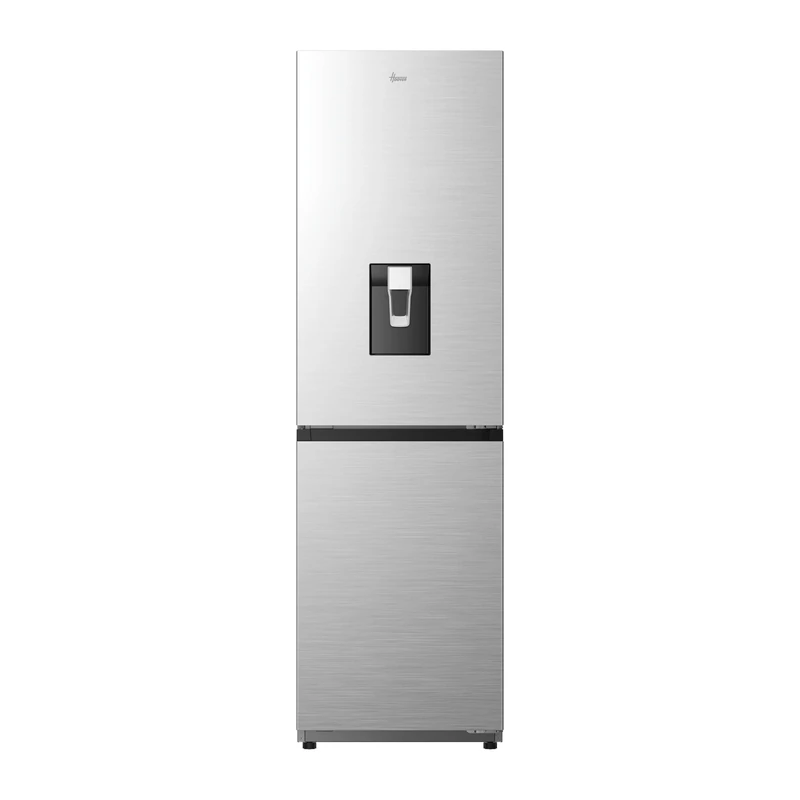 Hoover HONCQ3T518EWXK 55cm Total No Frost Fridge Freezer with Water Dispenser - Silver - E Rated