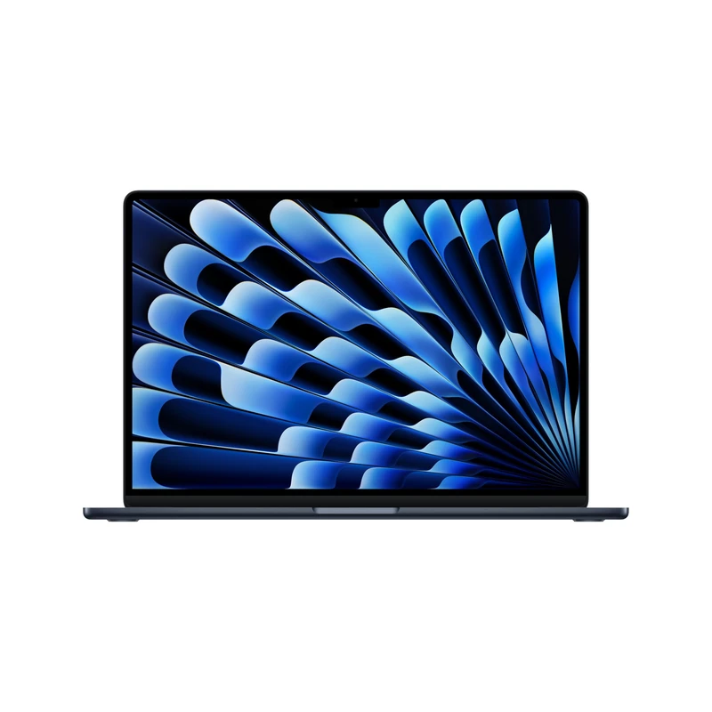 Apple MacBook Air 15-inch Laptop with M5 chip: Built for AI, 15.3-inch Liquid Retina Display, 16GB Unified Memory, 512GB SSD, Touch ID, Wi-Fi 7, Midnight; with Apple 70W USB-C Power Adapter