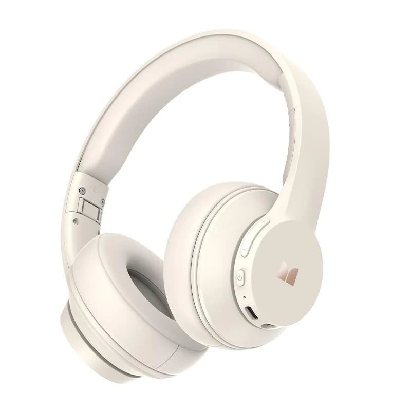 Monster MS-Mission100W Wireless Bluetooth 5.4 Headphones, 40 Hours Autonomy, AI Noise Cancellation, Multipoint, Read 142 g