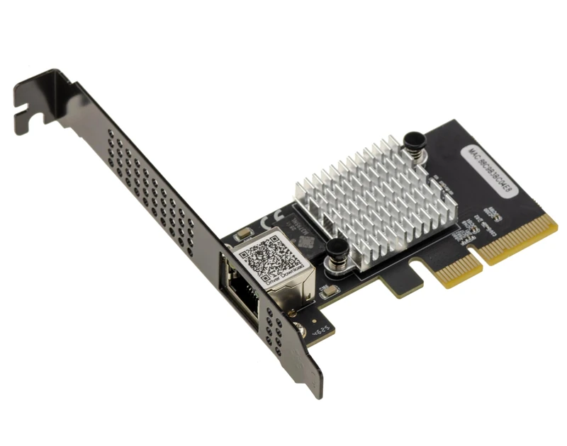KALEA-INFORMATIQUE PCIe x4 Gen 4.0 10 Gigabit Ethernet Network Controller Card Compatible 1G 2.5G 5G 10G Connector RJ45 Chipset Realtek RTL8127 Backward Compatible Gen 3.0 - Image 1