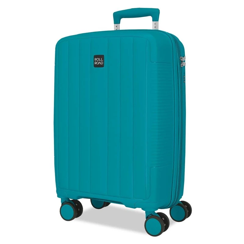 ROLL ROAD Acadia Turquoise Cabin Suitcase 35x55x22cm - 38L