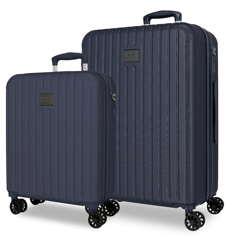 MOVOM Movom Timber Luggage Set, One Size, Blue, Talla única, Suitcase Set