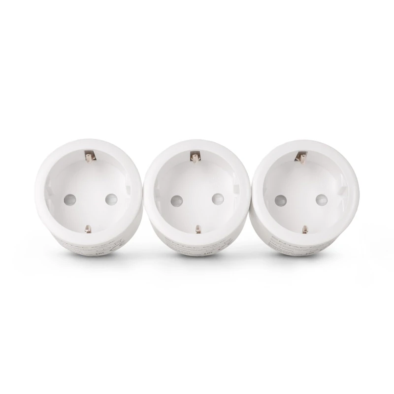 ENTAC ES-3S-RC ferngesteuerte IR Steckdosenadapter 3er Set wei? Smart Home - Image 1