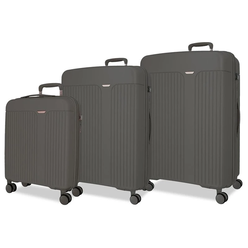 MOVOM Movom Luggage Set, One Size, Grey, Talla única, Suitcase Set