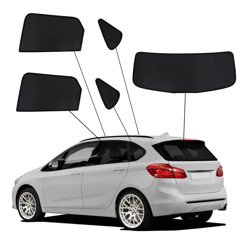 SunClip Privacy & Sun protection compatible with BMW 2-Series F45 Active Tourer 2014-2021