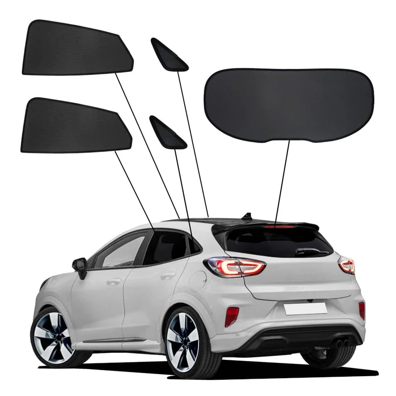 SunClip Privacy & Sun protection compatible with Ford Puma II 2019-
