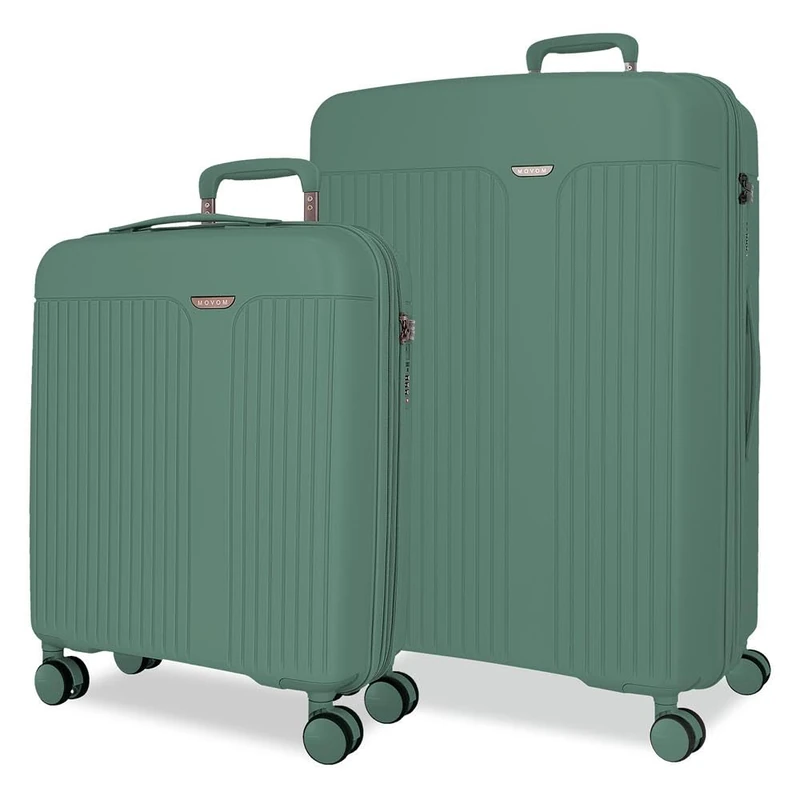 MOVOM Movom Luggage Set, One Size, Green, Talla única, Suitcase Set
