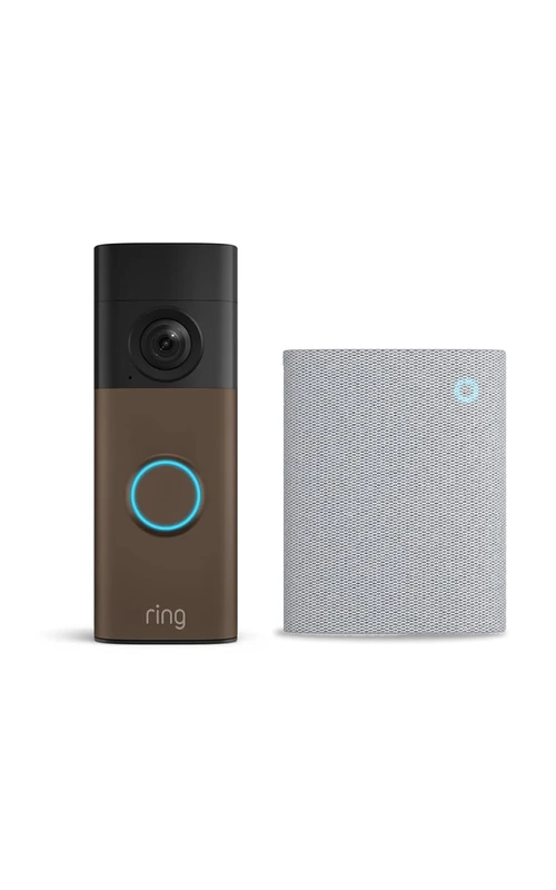 Ring Battery Video Doorbell (newest gen) + Chime (3rd Gen) | Video Doorbell Camera with Retinal 2K, up to 6x Enhanced Zoom | Built-In Battery | 30-day free trial of Ring Subscription Plan