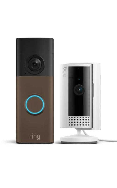 Ring Battery Video Doorbell (newest gen) + Indoor Camera (2nd Gen) | DIY Wireless Doorbell Camera | Retinal 2K | 6x Zoom | Built-In Battery | 30-day free trial of Ring Subscription Plan