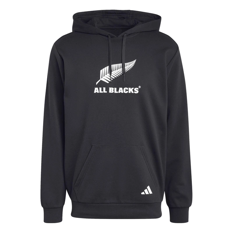 adidas ALL BLACKS LOGO HOODIE black XS